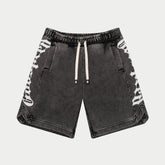 GODSPEED CourtSide Shorts (Charcoal Wash) - Gravity NYC